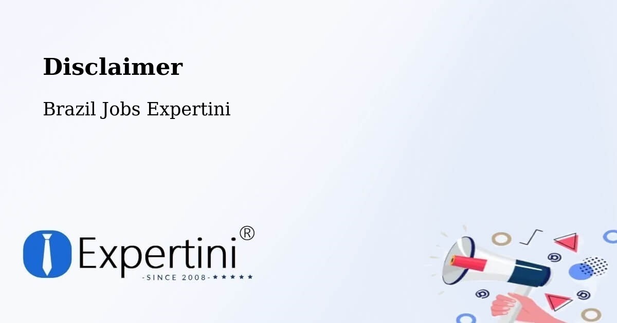 Disclaimer – Westfália - Brazil Jobs Expertini